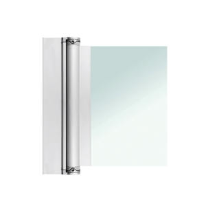 Paroi de douche fixe en aluminium pour salle de bain, pivotante, sans cadre, avec charnière de levage, pour <span class=keywords><strong>baignoire</strong></span>, réglable en angle - Product Image 5