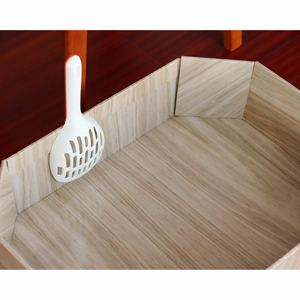 Granulés personnalisés biodégradables écologiques sans <span class=keywords><strong>pelle</strong></span> Assurez-vous que les toilettes sont ouvertes bac à litière <span class=keywords><strong>pour</strong></span> chat avec porte nouveau - Product Image 6