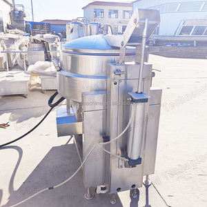 Usine directe 200/400/600L chauffage au gaz bouilloire chemisée avec agitateur Machine de cuisson <span class=keywords><strong>des</strong></span> aliments - Product Image 4