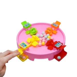 Rana comiendo frijol juego educativo de escritorio para niños interacción entre padres e hijos juguete de regalo de plástico de doble batalla - Product Image 1