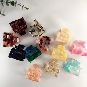 กิ๊บติดผมอะซิเตทลายหินอ่อนสีมุกขนาด 5 ซม. รุ่น IT110-5 ปรับแต่งสีโลโก้ได้ สำหรับผู้หญิงและเด็กผู้หญิง - Product Image 5