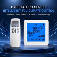 FCU IR Control Remoto por Infrarrojos Aire Acondicionado Termostato Programable