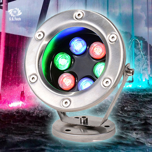 Projecteur LED RGB 24V IP68 <span class=keywords><strong>pour</strong></span> <span class=keywords><strong>Fontaine</strong></span>, Éclairage Subaquatique Multicolore 3W <span class=keywords><strong>pour</strong></span> <span class=keywords><strong>Piscine</strong></span>, Fournisseur OEM ODM - Product Image 1