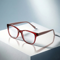 Lunettes Optiques en Gros Montures TR-90 de Haute Qualité Charnières à Ressort Lunettes d'Ordinateur Classiques Unisexe Verres Acryliques Légers