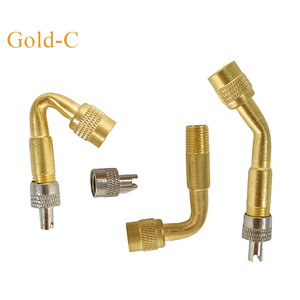 Tige de pompe en laiton avec valve Schrader 45/90/135, rallonge de valve de pneu pour vélos et motos, adaptateur de valve de pneu, outil à main - Vente chaude - Product Image 1