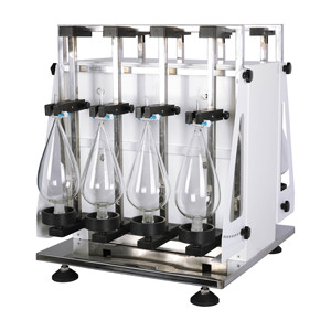 Agitador de Funil Separador de Aço Inoxidável 220V Série de Agitadores de Laboratório Suporte OEM Personalizado para Análise Líquido-Líquido de Amostras - Product Image 5