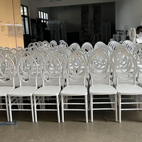 Chaise Phoenix Chiavari détachable en résine Offre Spéciale, chaise de mariage fantaisie blanche, prix abordable