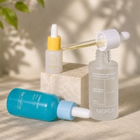 Emballage YAN 5ml 30ml Nouvelle Technologie Écologique Haut de Gamme Couleur Personnalisée 100% PP Flacon compte-gouttes avec Bouteille en Verre pour Huile Visage et Sérum