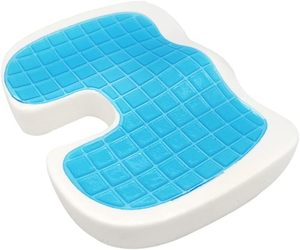 Cojín de Asiento de Coche de Espuma Viscoelástica Extra Grande, Suave, Cómodo y Refrescante, con Gel Hiperelástico, Almohadas Lumbares, Cojines para Asientos - Product Image 3
