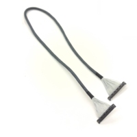Kabel LCD Koaksial Mikro LVDS DF56C-26S-0.3V(51) MIPI DF56 0.3-26P-100MM-B 26P