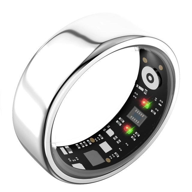 Waterproof Smart Ring Health Tracker 2026 with Menstrual Cycle Tracking and Multiple Languages Support