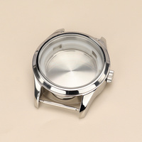 Boîtier de montre de plongée de haute qualité en acier inoxydable 316L de 42 mm avec verre minéral trempé pour mouvement Seiko NH34 NH35 NH36 NH38