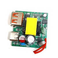 Chargeur mural pleine puissance 20W 25W 5V 2A 3A 30WUSB Chargeur USB mobile PCB Principal PCBA PD Type-c Alimentation