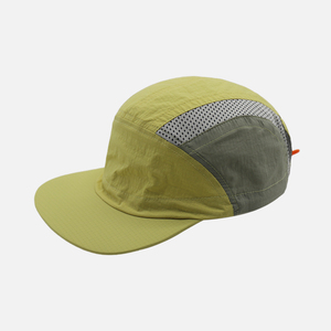 Casquette de sport unisexe 5 panneaux en nylon imperméable, respirante et légère, à séchage rapide, personnalisable avec logo OEM, haute qualité, pour l'extérieur, vente en gros - Product Image 3