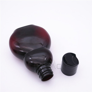 Amber Squeeze Plastique Calebasse <span class=keywords><strong>Gourde</strong></span> pour Cosmétiques Huile Bronzante 80ml - Product Image 2