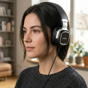 <span class=keywords><strong>Casque</strong></span> audio promotionnel Gerripuer pour l'enseignement du <span class=keywords><strong>piano</strong></span>, écouteurs pour étudiants, prise jack 3,5 mm, matériau ABS écologique, filaire, ajustement personnalisé - Product Image 2