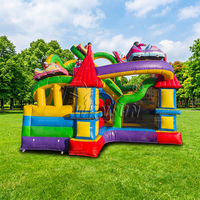 WINSUN-Château de videurs gonflables portables personnalisés en PVC pour enfants, souffleur de maison gonflable pour sauter à des fins commerciales, location de fêtes