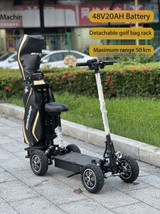 Voiturette de <span class=keywords><strong>golf</strong></span> électrique, scooter, véhicule de transport individuel, 48V, pliable. - Product Image 2