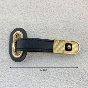 Boucle de fermeture en cuir pour manteau, clip décoratif pour poignets, sangle décorative pour la taille, boucles à bascule en cuir, fermoir en cuir à verrouillage rotatif - Product Image 6