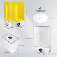 Station de lavage et de durcissement ELEGOO Mercury XS, 7000 ml, lumière UV portable 405 nm pour imprimante 3D à résine de grande taille MSLA LCD DLP