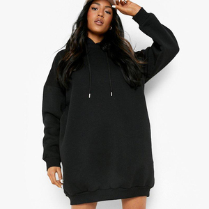 <span class=keywords><strong>Felpa</strong></span> lunga con Logo personalizzato maglione da donna <span class=keywords><strong>in</strong></span> pile <span class=keywords><strong>di</strong></span> <span class=keywords><strong>cotone</strong></span> Pullover <span class=keywords><strong>abiti</strong></span> con cappuccio Oversize - Product Image 6
