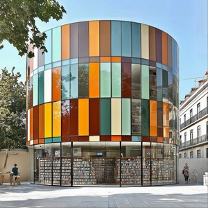 Vetro Colorato Temprato AILO Spessore 2mm-19mm Forma Piatta Garanzia 5 Anni per Pareti Vetrate Applicazioni Decorative Industriali - Product Image 3