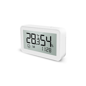 <b>Smart</b> Home Temperature Humidity Sensor Wi-Fi Battery Powered Indoor <b>Electronic</b> Monitor With Slide Design For <b>Smart</b> Home Control - Product Image 3
