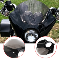Pare-brise de phare de moto pour Harley XL883 XL1200 48 Dyna, carénage avant