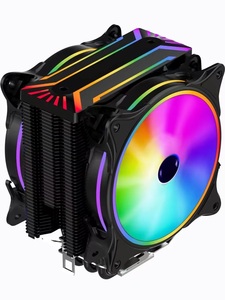 Single Tower CPU Cooler 6 Heat Pipes Compatible LGA 1150 1151 1155 1156 1200 1700 AM4 AM5 RGB ARGB <b>Fans</b> for <b>Computer</b> CPUs - Product Image 6