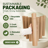 Boîte d'emballage cylindrique personnalisée en papier kraft écologique réutilisable avec fenêtre à lamination brillante et insert en velours pour mariage haut de gamme