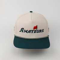 Topi Baseball 5 Panel Anti Air Grosir, Topi Golf Tali Polyester, Penutup Snapback yang Dapat Disesuaikan, Olahraga Luar Ruangan, Topi Ayah Gorras