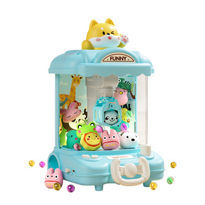 Doll <b>Machine</b> Children's <b>Claw</b> Toy Plush <b>Game</b> Electric Toy For Kids 4-6 Years Old Birthday Gift With Music And Lights - Product Image 3