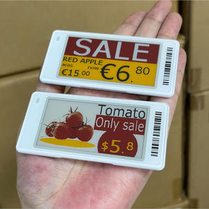 จอแสดงผล Eink 2.4GHz บลูทูธ 2.9 นิ้ว Ble 5.0 ป้ายราคาอิเล็กทรอนิกส์ E-Paper สำหรับซูเปอร์มาร์เก็ต พร้อม NFC ESL - Product Image 2