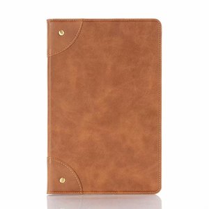 Étui Folio rétro en cuir PU + TPU avec poche pour cartes, pour tablette <span class=keywords><strong>HUAWEI</strong></span> <span class=keywords><strong>mate</strong></span> <span class=keywords><strong>pad</strong></span> Pro <span class=keywords><strong>10</strong></span>.4 pouces 2020 - Product Image 1