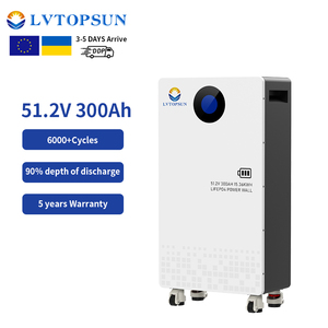 Bess 15kWh เก็บพลังงานแสงอาทิตย์51.2V 300Ah ปรับสมดุลระบบพลังงาน LiFePO4 - Product Image 1