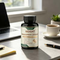 Capsules de gestion du poids au thé vert de haute qualité, saveur fruitée, suppléments nutritionnels énergisants pour adultes, hommes et femmes