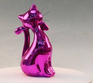 Fortune chat porte-bonheur tirelire batterie chat porte-bonheur tirelire décoration de la maison Feng Shui céramique Maneki Neko agitant chat céramique japon - Product Image 6