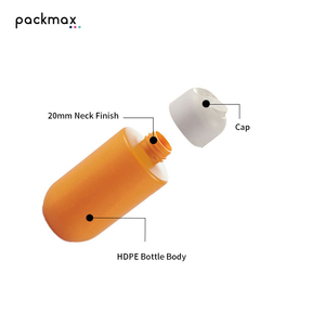Botella de Loción de 100 ml, Forma Cilíndrica, Material de Felpa PE, con Pulverizador, Envase Personalizado para Champú, Embalaje Transfronterizo - Product Image 2