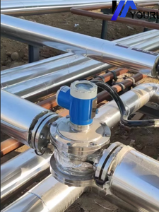 高精度ステンレス鋼エリプティカルギアフローメーターオイル流量計0.5% 高精度フランジ接続水エンジンオイル用 - Product Image 2