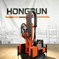 Prix d'usine – Équipement de forage mobile pour puits d'eau HR-200C 200m, moteur diesel, pour forage de trous et de mines