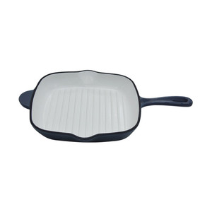 Sartén de Hierro Fundido Esmaltado de Alta Calidad, Color Naranja, Forma Cuadrada - Product Image 2