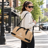 Sac de sport et de fitness léger et imperméable avec logo personnalisé, style sac de rangement pour chaussures, pour hommes et femmes