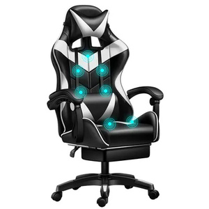 Ordinateur de course noir personnalisé Jeu de bureau Silla Gamer Chaise de jeu à vendre améliorée à bas prix - Product Image 3