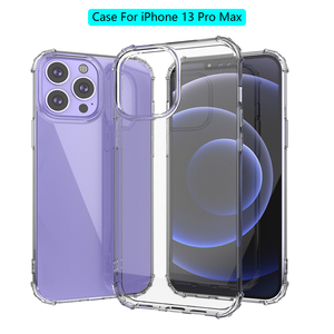 Fundas transparentes de TPU suave con gel 3D, a prueba de golpes, anticaídas, protección completa de 360 grados para teléfonos móviles iPhone 13 Pro Max - Product Image 2