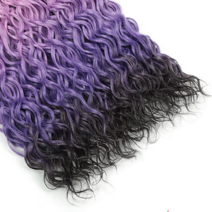 Capelli Sintetici Afro Ricci Onda Profonda Oceanica per Trecce, <span class=keywords><strong>Extension</strong></span> <span class=keywords><strong>Colorate</strong></span> Twist Acqua per Uncinetto per Donne - Product Image 6