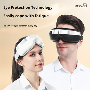 Equipo de masaje de acupuntura de diseño de moda Insertar-Conexión de música Presión de aire Ojos Calefacción Compresión Masajeador de ojos