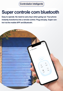 Điều khiển từ xa điện thoại di động Bluetooth hiện đại 433MHz cho động cơ cửa cuốn nhà để xe - Product Image 5
