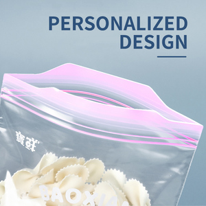 <span class=keywords><strong>Ldpe</strong></span> hộ gia đình nhựa Grip con dấu rõ ràng tùy chỉnh bao bì Zip khóa Túi Tủ đông bánh sandwich dây kéo túi - Product Image 5