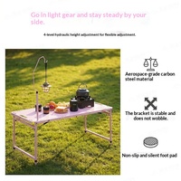 Table de camping portable pliable pour pique-nique, camping-car, voyages, camping en famille, week-end, événements en plein air