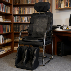 Sillón de Masaje Multifuncional, Cojín de Masaje Eléctrico para el Hogar con Cobertura para Hombros, Cuello, Espalda y Cintura, Masajeador de Cuerpo Completo - Product Image 1